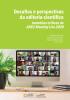 capa de Desafios e Perspectivas da Editoria Científica: 2020. Fundo verde com letras brancas.